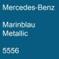 Preview: Mercedes-Benz, Marinblau Metallic, 5556.